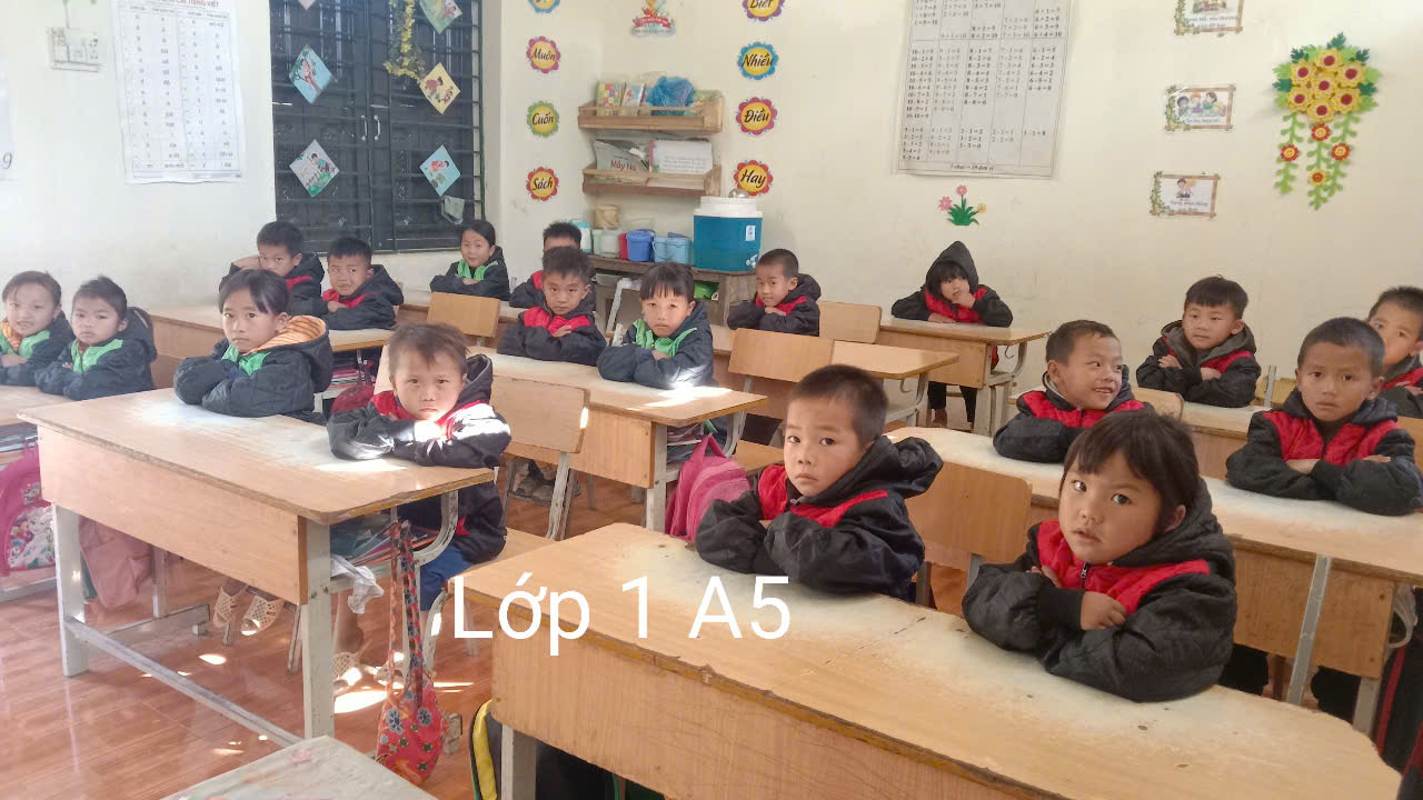 Ảnh HS đi học đầy đủ